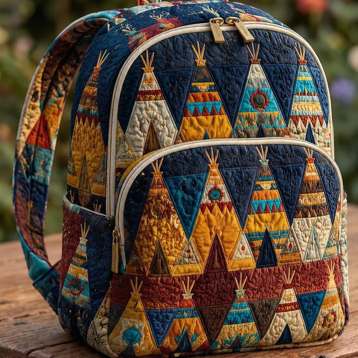 Mochila acolchada — Tipis Boho de Retazos