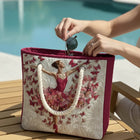 Bolso de playa artesanal — Bailarina