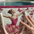 Bolso de playa artesanal — Bailarina