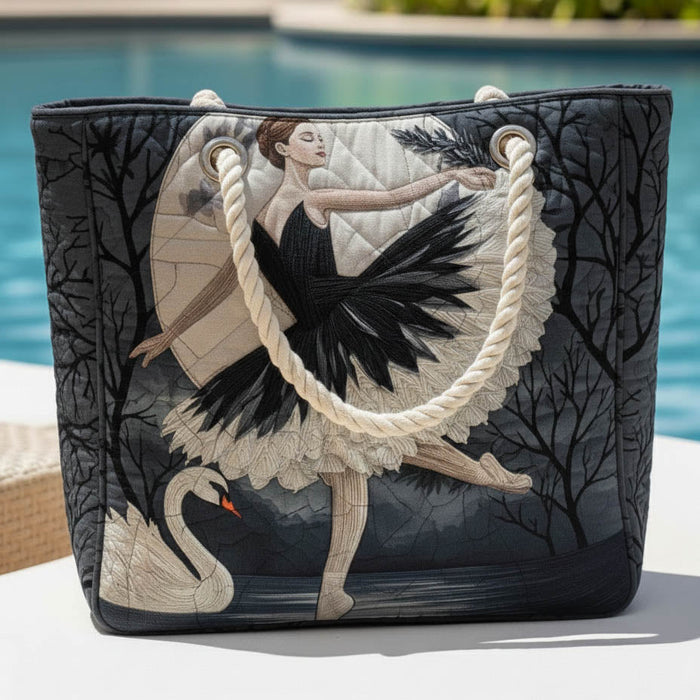 Bolso de playa artesanal — Bailarina Elegante