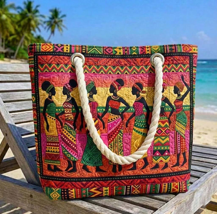 Bolso de playa artesanal — Reinas de Melanina