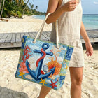 Bolso de playa artesanal — Ancla Marina