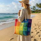 Bolso de playa artesanal — Retazos Étnicos