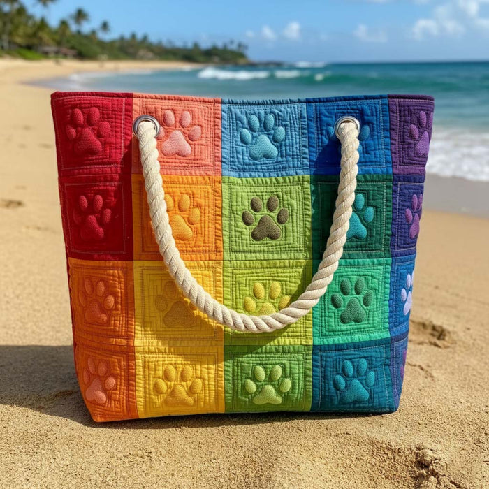 Bolso de playa artesanal — Retazos Étnicos