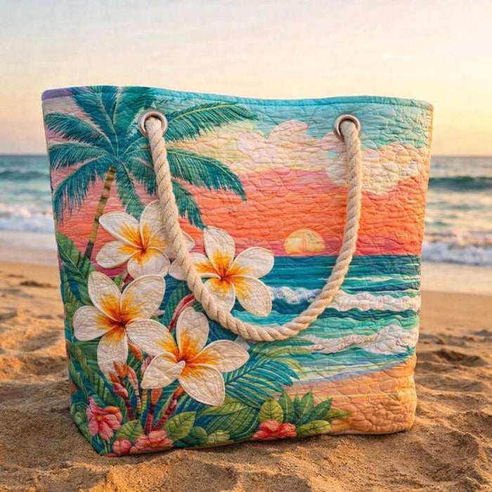 Bolso de playa artesanal — Brisa Tropical