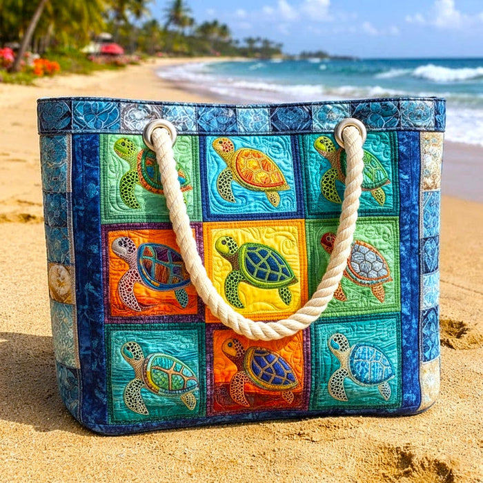 Bolso de playa artesanal — Calma de Tortuga