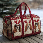 Bolso duffle acolchado — Cavalier con Astas en Paneles