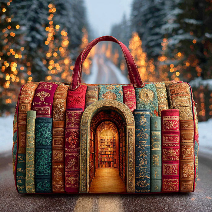 Bolso duffle acolchado — Biblioteca Secreta