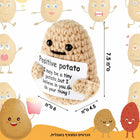 Papa positiva tejida al crochet