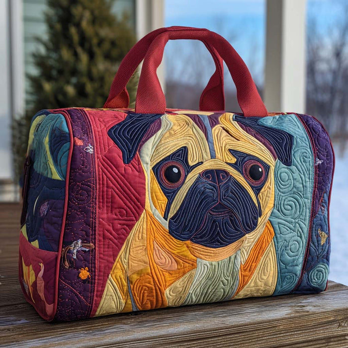 Bolso duffle acolchado — Pug de Colores