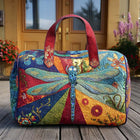 Bolso duffle acolchado — Libélula sobre Retazos Cálidos