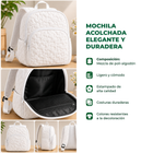 Mochila acolchada — Schnauzer de Retazos