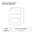 Mochila acolchada — Tipis Boho y Sol