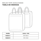Bolso tote acolchado — Libros y Flores