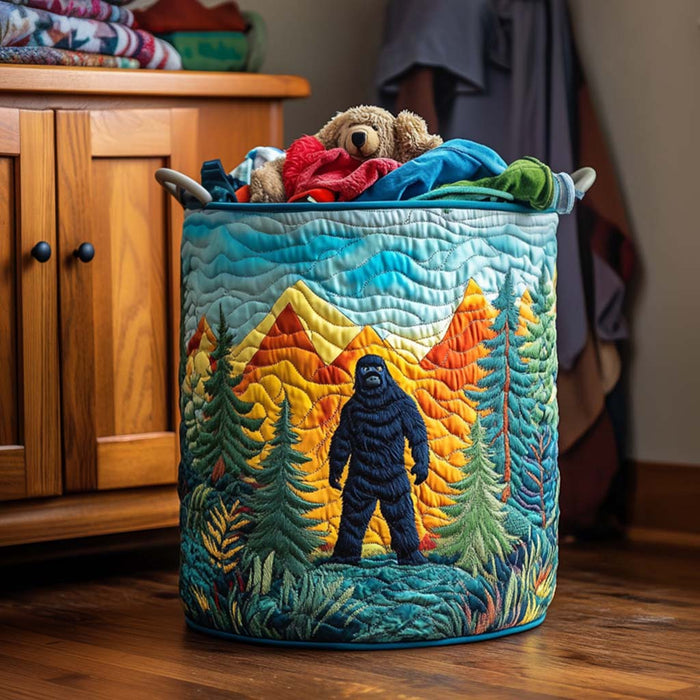 Canasto de ropa acolchado — Sendero del Yeti