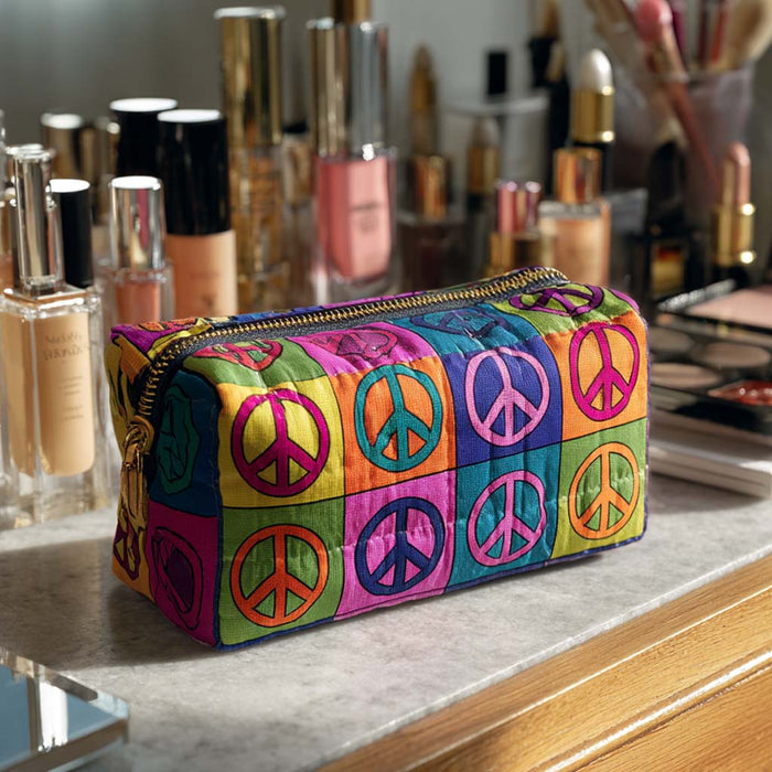 Neceser acolchado — Paz Pop Retro