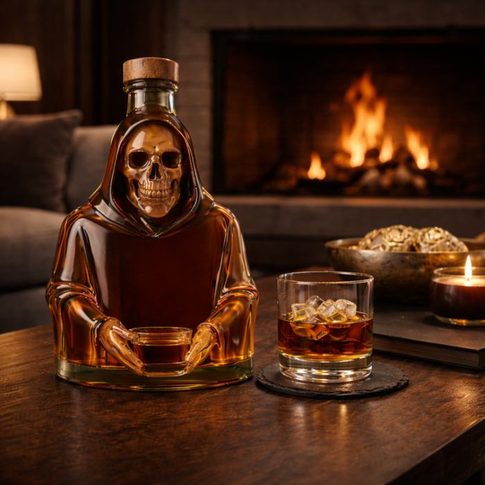 Botella de whisky — Edición Parca
