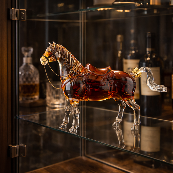 Botella de whisky — Edición Caballo