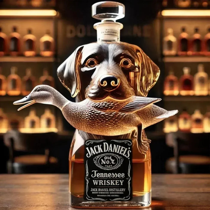 Botella de whisky — Edición Pato Salvaje
